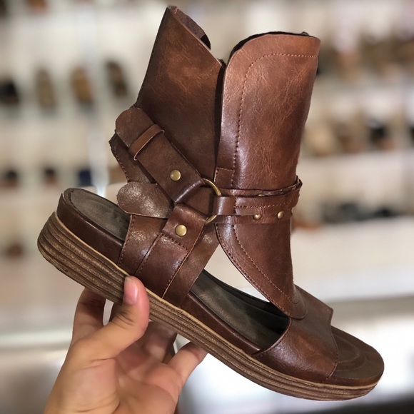 LAST 2♥️Western Hightop Gladiator Peep Sandal - Picture 6 of 6